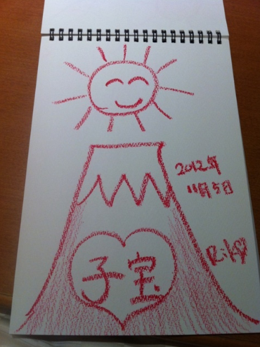 子宝ジンクスで妊娠 陣痛富士山 赤富士の絵が妊娠に 書いて叶える 潜在意識の書き換え 引き寄せ法則 妊活 赤ちゃん
